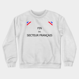 French Cold War Berlin sign Crewneck Sweatshirt